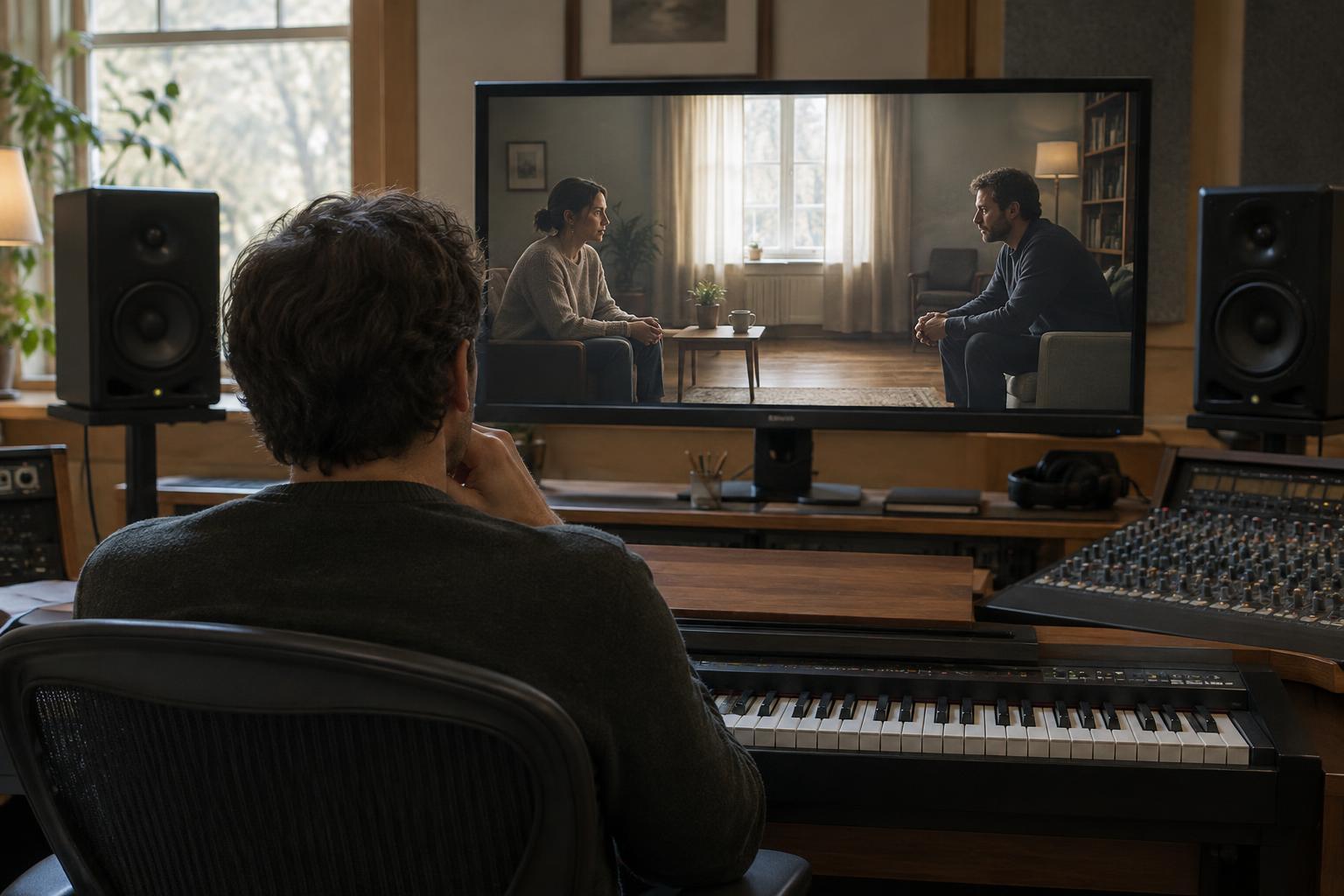 Scoring Dialogue Scenes: Making Room for Words and Performance